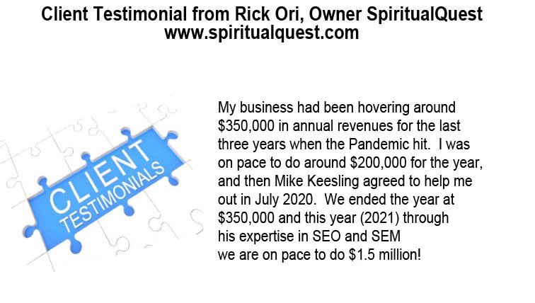 SpiritualQuest Testimonial